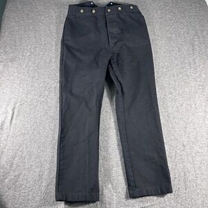 Vintage Frontier Classics Pants Mens 36 Suspender Buckle Back Western Cowboy